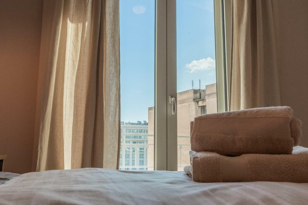 100M2 Luxury Apartment In The Heart Of Athens - Living Stone Emerald Exterior photo