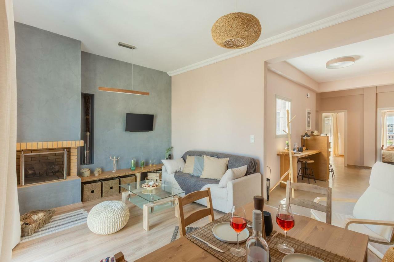 100M2 Luxury Apartment In The Heart Of Athens - Living Stone Emerald Exterior photo